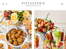 'pizzazzerie.com' screenshot