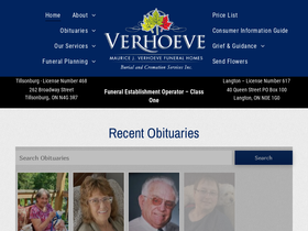 verhoevefuneralhomes.com