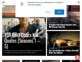 'succeedfeed.com' screenshot