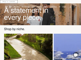 LP website screenshot