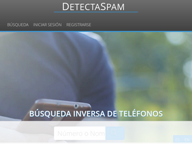 'detectaspam.com' screenshot