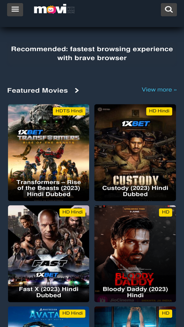 Free hindi movie best sale app for android tv