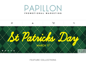 Papillon homepage screenshot
