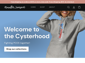 smallersam.com homepage screenshot