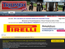 'forumtriumphchepassione.com' screenshot