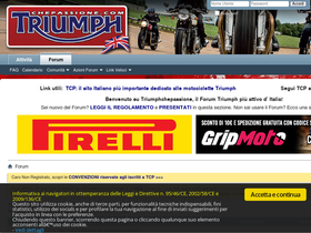 'forumtriumphchepassione.com' screenshot