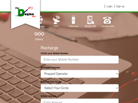 'dogmasoft.in' screenshot