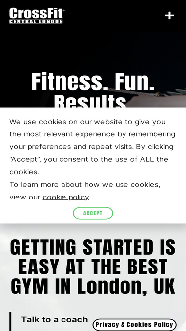 crossfitcentrallondon.co.uk