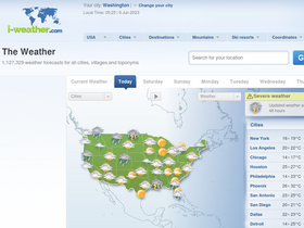'freemeteo.com' screenshot