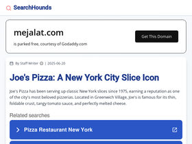 'mejalat.com' screenshot