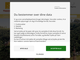 'happydays.nu' screenshot