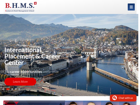 'bhms.ch' screenshot
