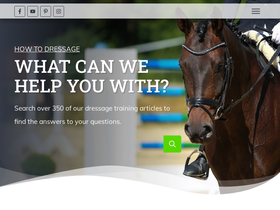'howtodressage.com' screenshot