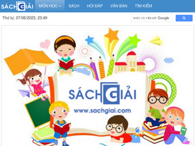 'sachgiai.com' screenshot
