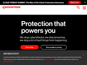 'crowdstrike.com' screenshot