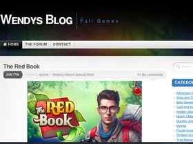 'wendysblog.info' screenshot