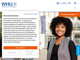 'whu.edu' screenshot