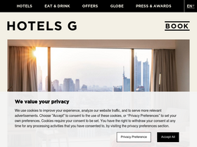'hotels-g.com' screenshot