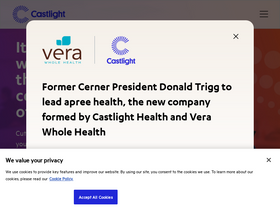 'castlighthealth.com' screenshot