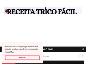 'receitatricofacil.blogspot.com' screenshot