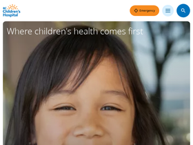 'bcchildrens.ca' screenshot