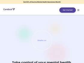 'cerebral.com' screenshot