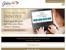 'groupegarneau.com' screenshot