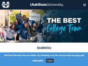 'caas.usu.edu' screenshot