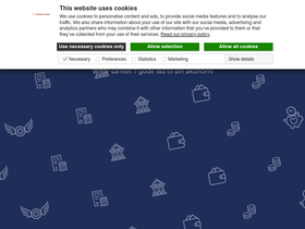 'raadtilpenge.dk' screenshot