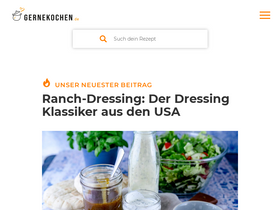 'gernekochen.de' screenshot