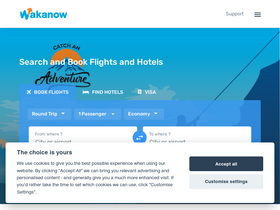 'wakanow.com' screenshot