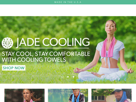 jadecooling.com homepage screenshot