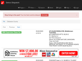 'delcodispatch.com' screenshot