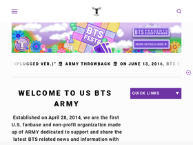 'usbtsarmy.com' screenshot