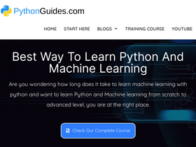 'pythonguides.com' screenshot
