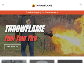 'throwflame.com' screenshot