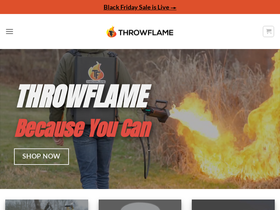 'throwflame.com' screenshot