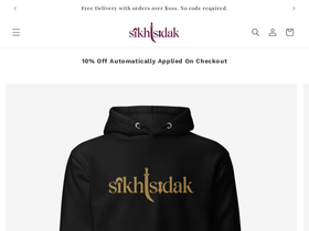 sikhisidak.shop homepage screenshot