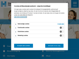 'bispebjerghospital.dk' screenshot