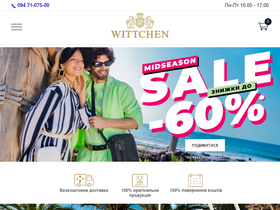 'wittchen.ua' screenshot