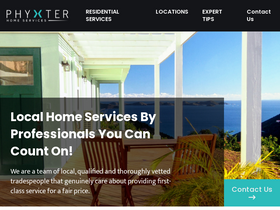 'phyxter.ai' screenshot