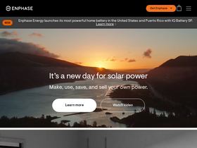 'enphase.com' screenshot