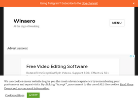 'winaero.com' screenshot