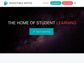 'digestiblenotes.com' screenshot