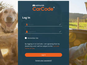 'carcode.com' screenshot