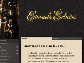 'eternels-eclairs.fr' screenshot
