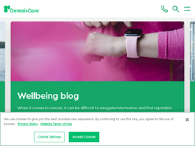 'genesiscare.com' screenshot