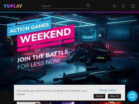 'yuplay.com' screenshot