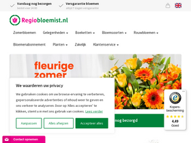 'regiobloemist.nl' screenshot