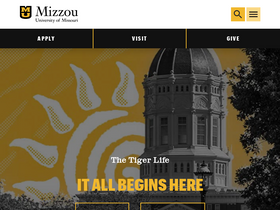 'missouri.edu' screenshot